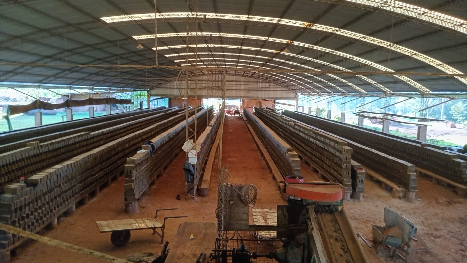 Galpón de producción