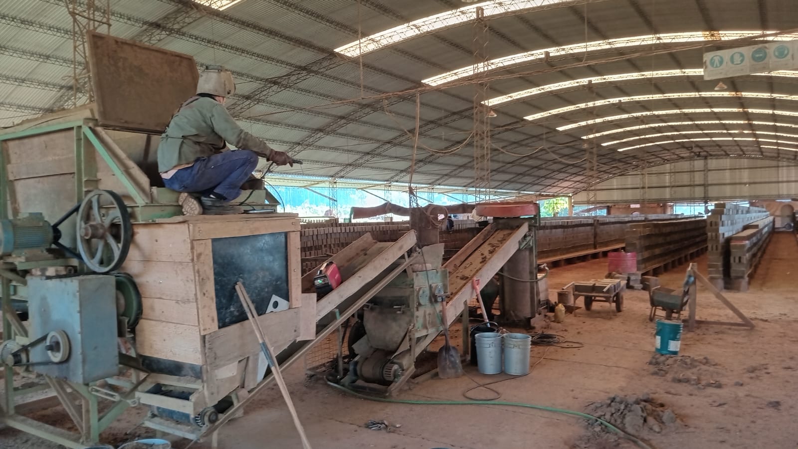 Operario en producción